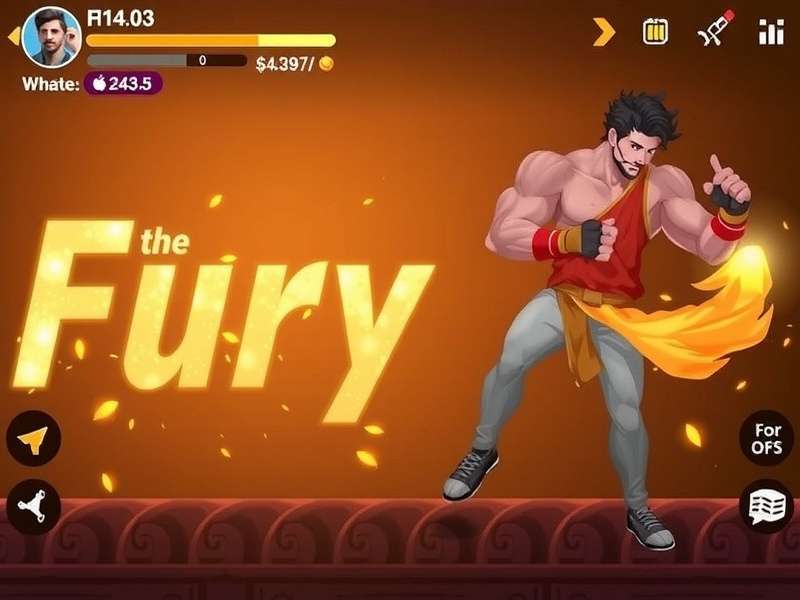 Fire Fury Blitz Avenger character progression screen